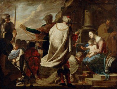 Adoration of the Magi by Bernardo Cavallino